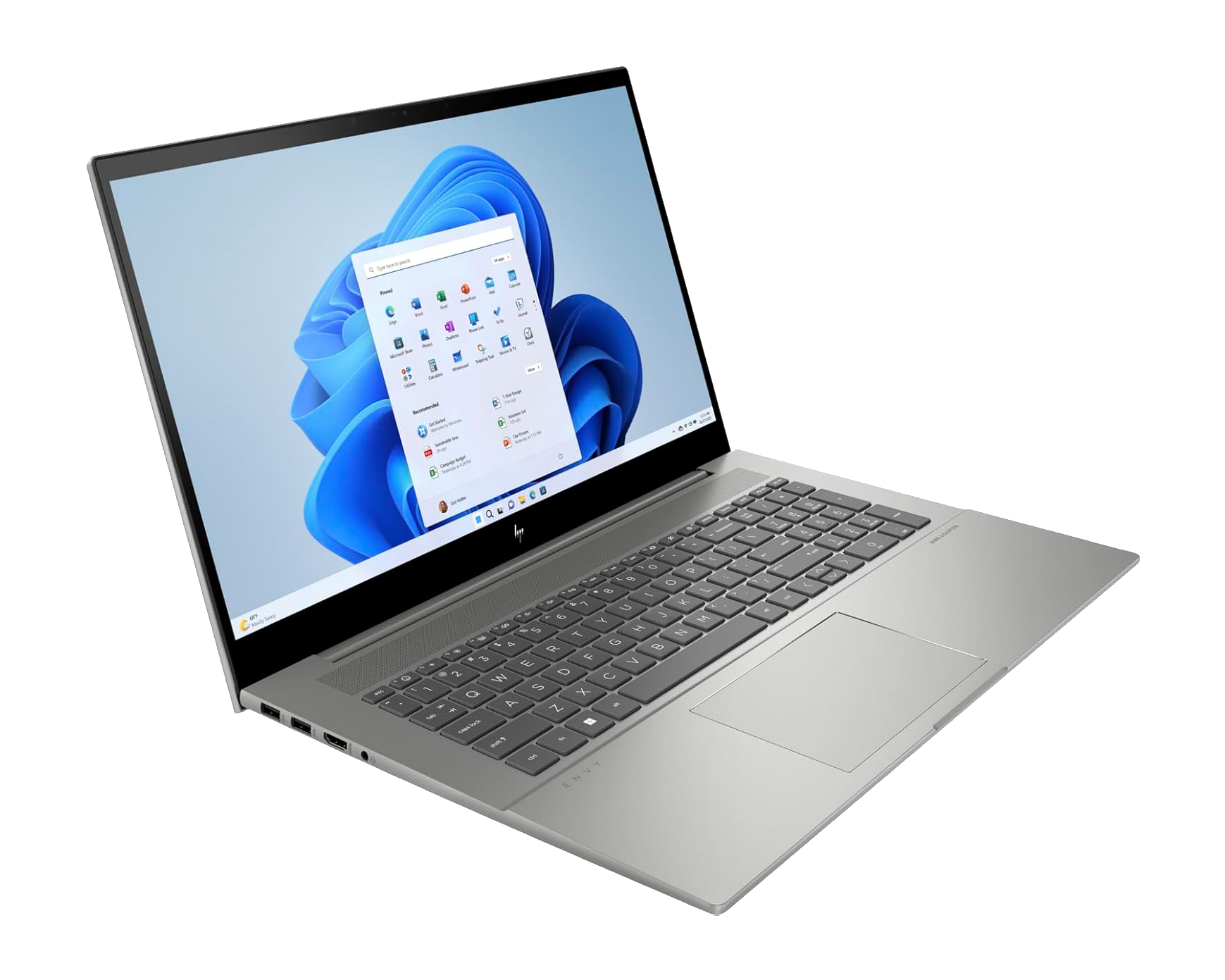 Laptop HP Envy 17 FHD Touch Intel i7-13700H 32GB Ram 1TB SSD Windows 11 Midnight Silver