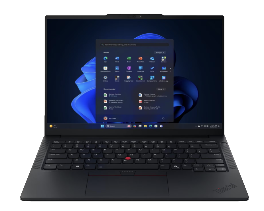 Laptop Business Lenovo ThinkPad E14 Gen7 14" 2.8K 120Hz Intel Ultra 7 258V 32GB Ram 1TB SSD 3 Ani