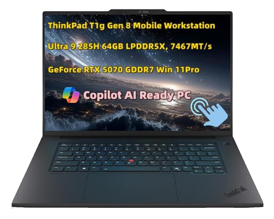 Laptop Lenovo ThinkPad T1g Gen 8 Ultra 9 Nvidia RTX 5070  AlienStore