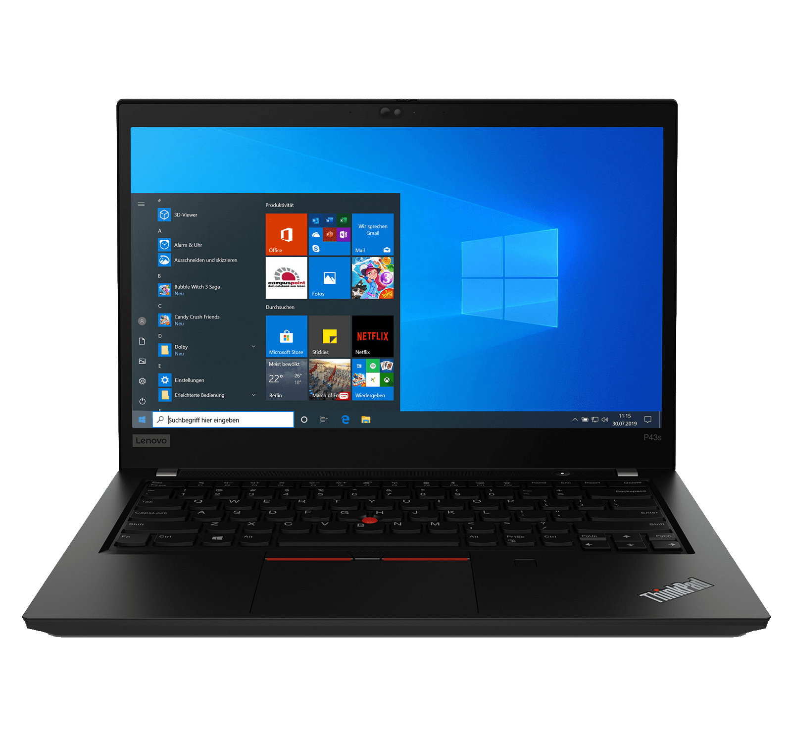Laptop Lenovo ThinkPad P14s Gen2 WorkStation 14" FHD i7-1165G7 32GB Nvidia Quadro T500 4GB 1TB SSD | ALIENSTORE