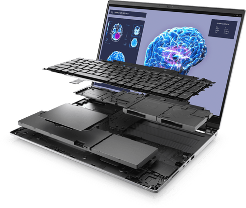 Laptop Workstation Dell Precision 7780 17.3" FHD i7-13850HX 64GB Ram Nvidia RTX 3500 12GB 1TB SSD | ALIENSTORE
