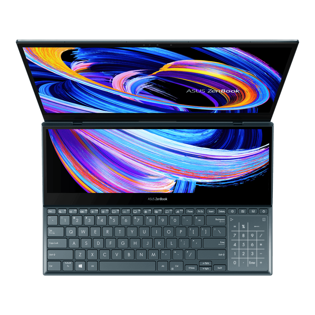 Laptop Asus Zenbook Pro DUO UX582ZM 15.6" 4K OLED Touch i7-12700H 16GB Nvidia RTX 3060 1TB SSD Win11 | ALIENSTORE