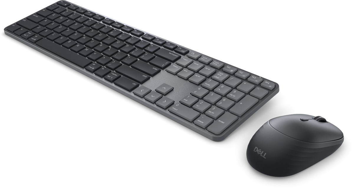 Kit Dell Pro 7 Slim Tastatura si Mouse - KM726 - US International (QWERTY)
