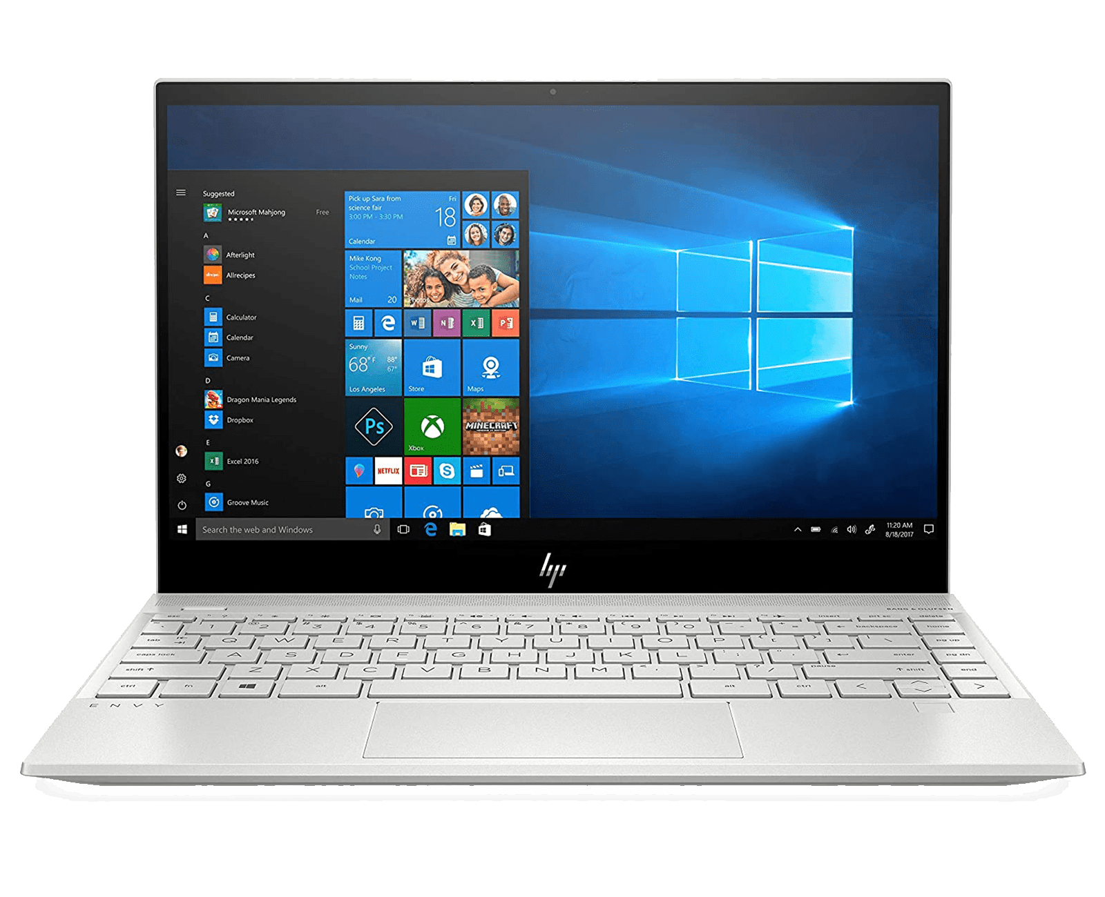 Laptop Ultrabook HP ENVY 13 UHD 4K IPS Touch i7-1065G7 8GB 512GB SSD Iris Plus Wi-Fi 6 Windows 10 1.1Kg