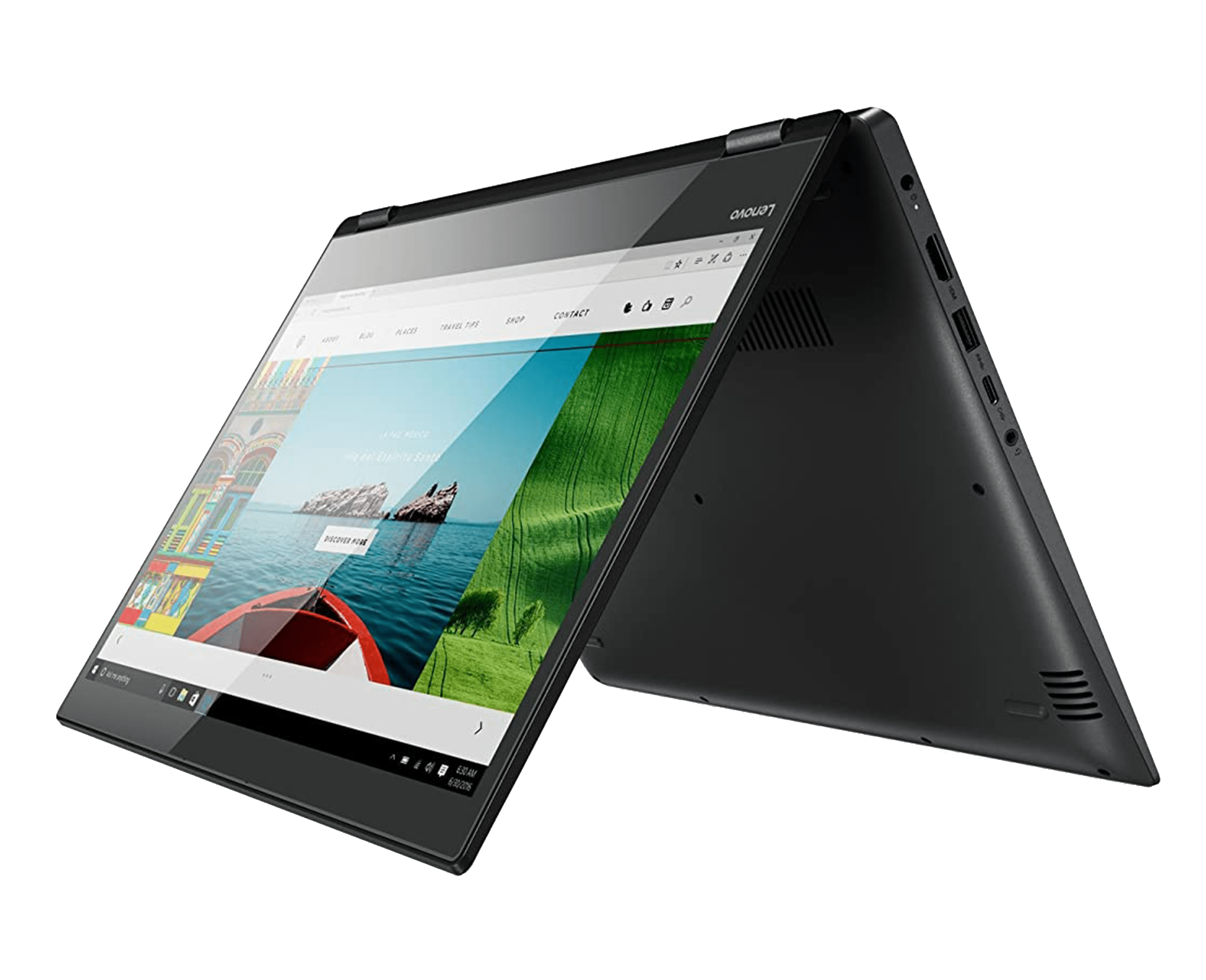 Laptop Lenovo FLEX 5 14 2 IN 1 FHD IPS Touch AMD Ryzen 3 4300U 4-Core 4GB 128GB SSD Windows 10S Gri