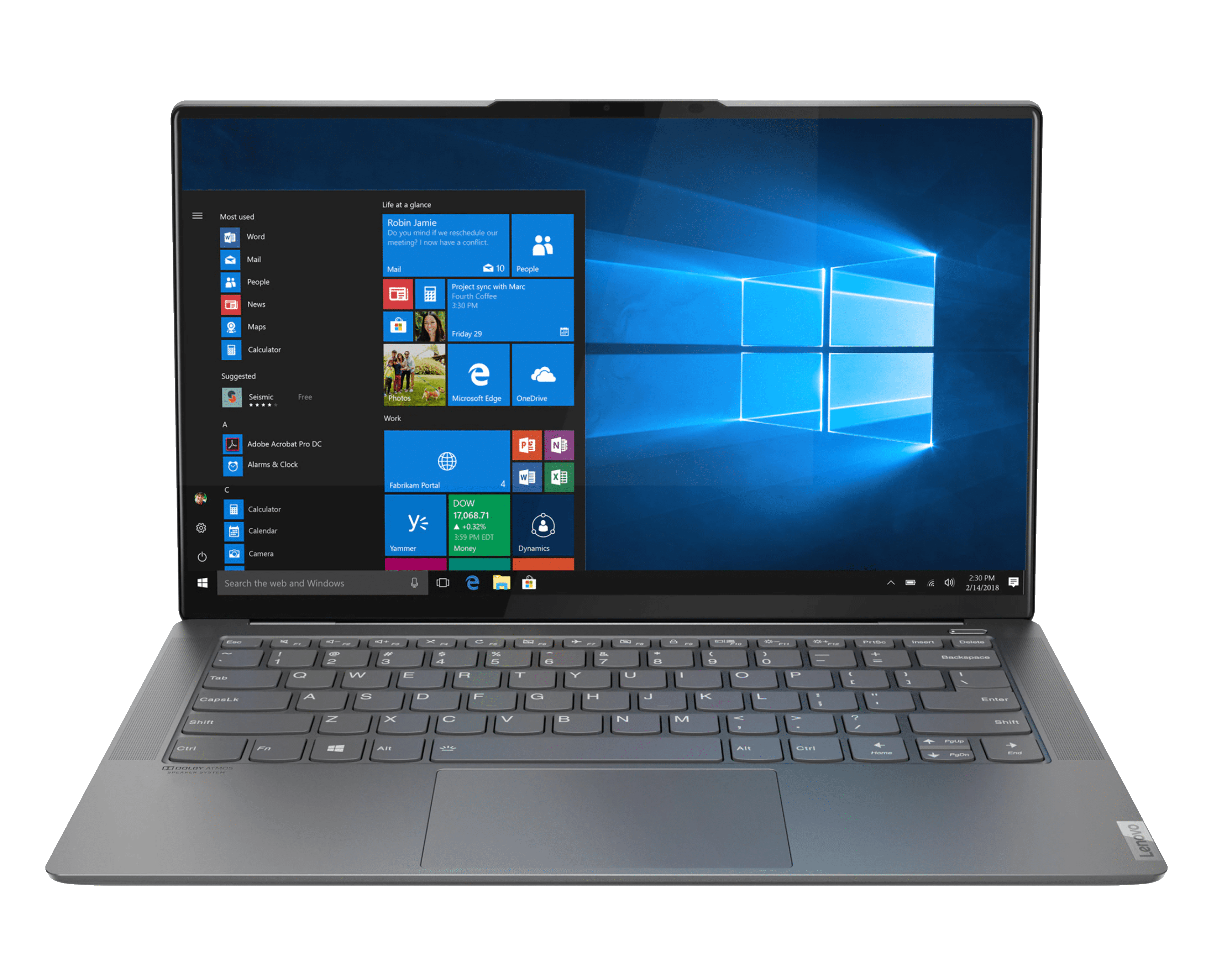 Laptop Ultrabook Lenovo IdeaPad S940-14IWL 14" UHD HDR VESA i7-8565U 16GB Ram 512GB SSD 1.2KG WINDOWS 10