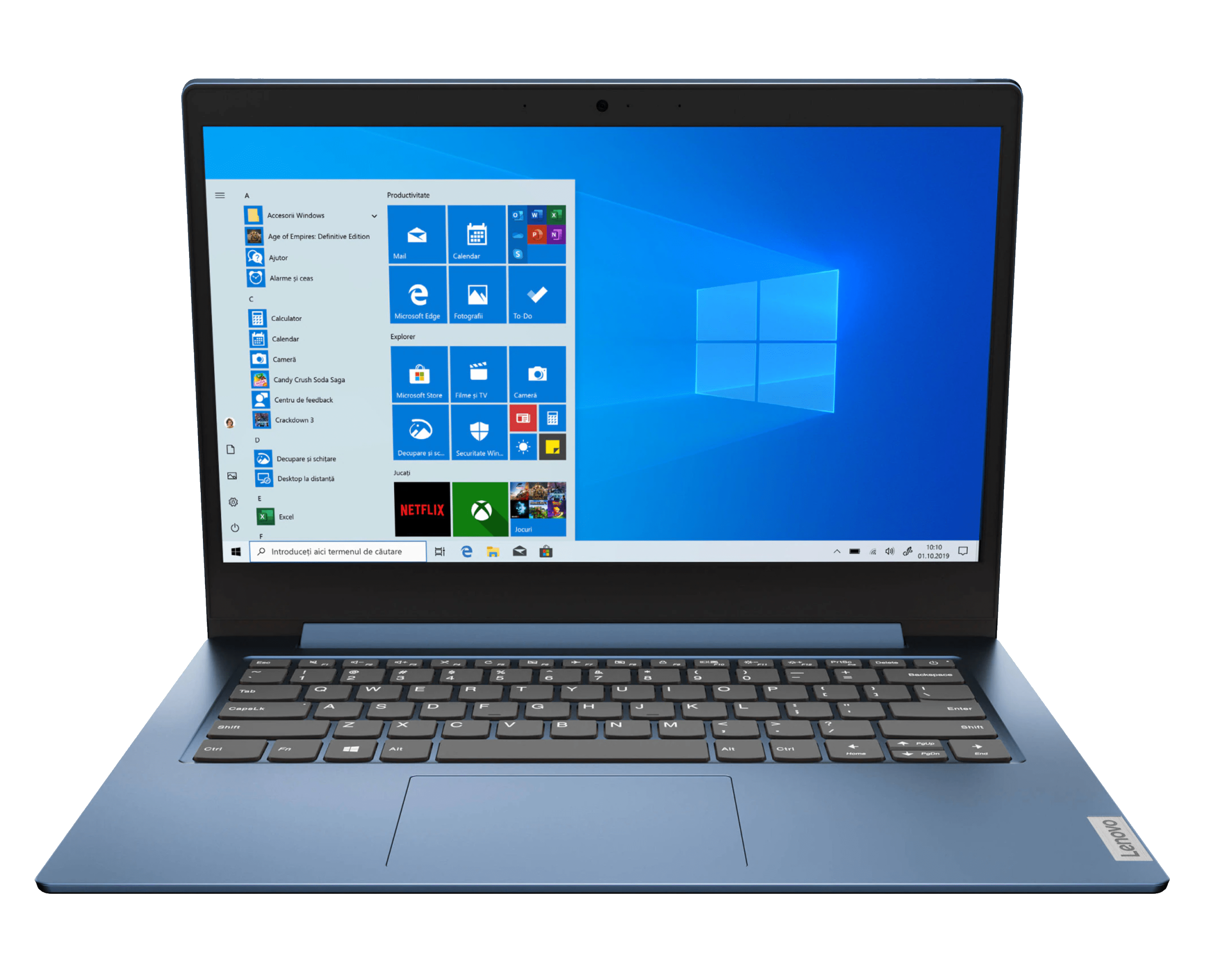 Laptop Ultrabook Lenovo IdeaPad 1 14" HD Intel Pentium Silver N5030 Quad-Core 4GB Ram 128GB SSD Windows 10