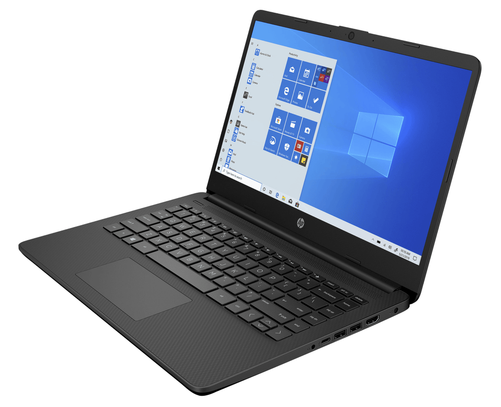 Laptop Ultrabook HP 14" HD Intel Celeron N4020 4GB 64GB Windows 10 Office 365 Jet Black