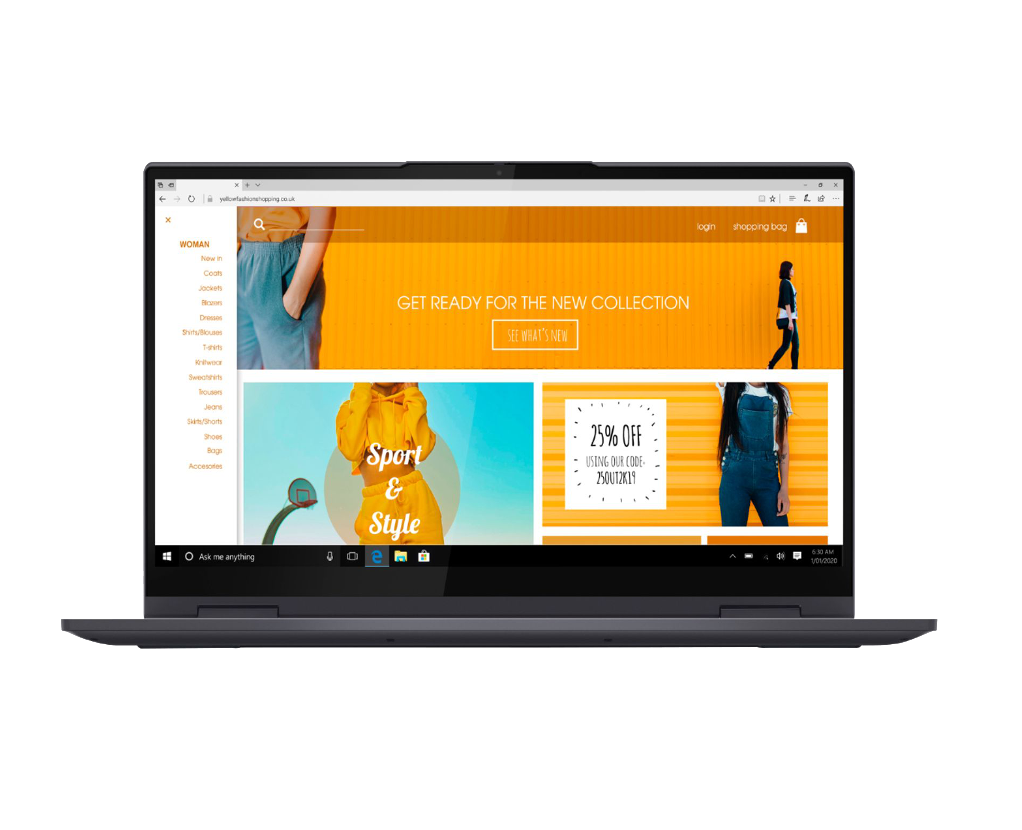 Laptop Lenovo Yoga 7i 15 2-in-1 FHD 500-nits Touch i7-1165G7 16GB Intel IRIS XE 1TB SSD Win10 Pro