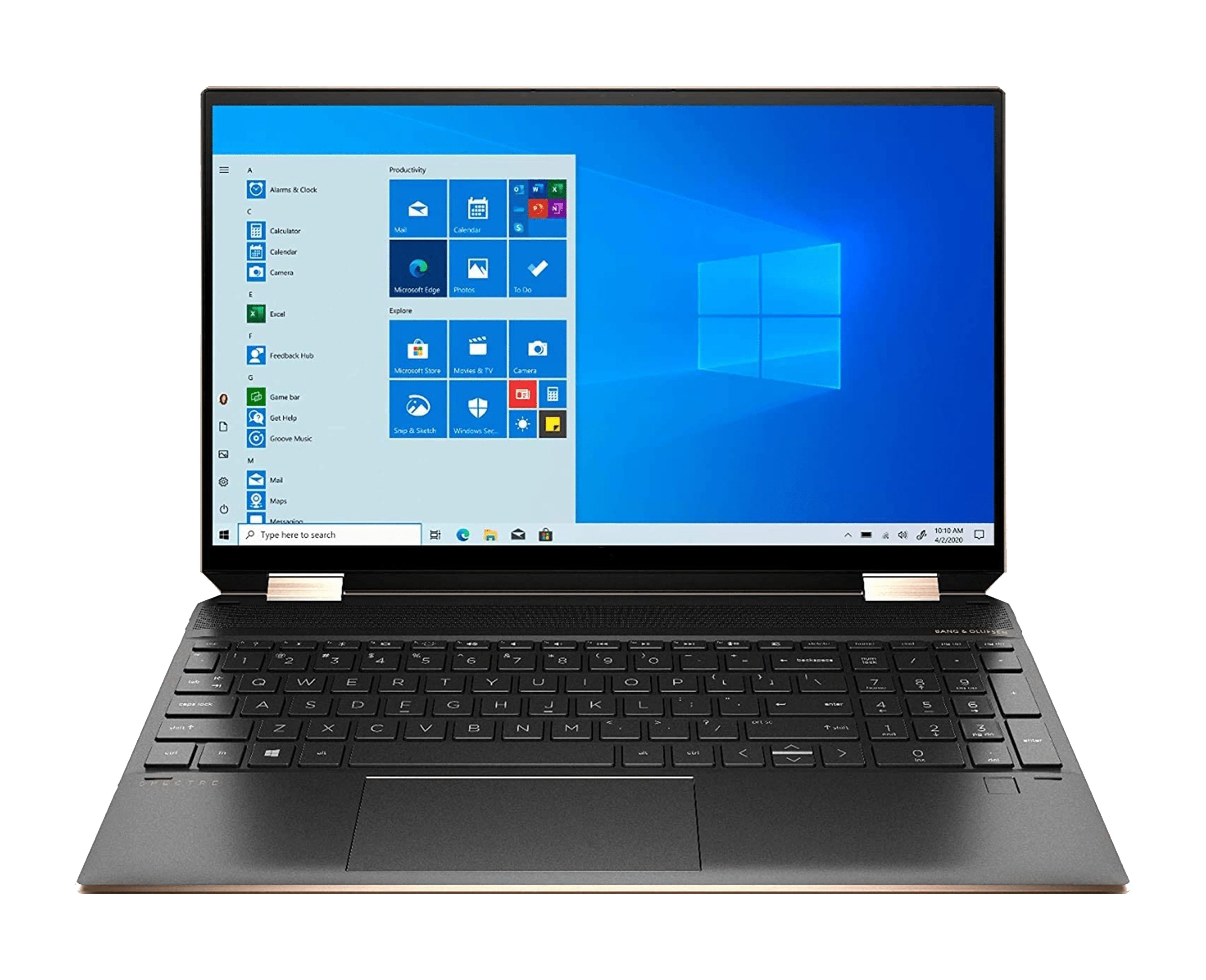 Laptop HP Spectre X360 2-in-1 15.6" 4K UHD i7-10510U 16GB 512GB+32GB SSD Nvidia MX330 Windows 10