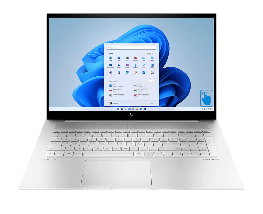 Laptop HP Envy 17 Full HD Touch Intel i7-1255U 10-Core 16GB Ram NVIDIA MX550 1TB SSD Windows 11 | ALIENSTORE