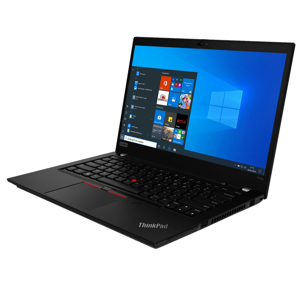 Laptop Ultrabook Lenovo ThinkPad P43s WorkStation 14" FHD Touch i7-8665U 32GB Quadro P520 512GB SSD Win10