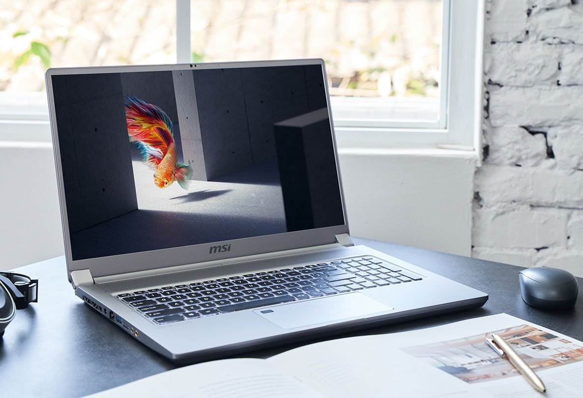 Laptop Workstation MSI Creator 17.3" UHD Mini-Led 1000-nits i7-10875H 32GB NVIDIA RTX 2070 Super 1TB SSD