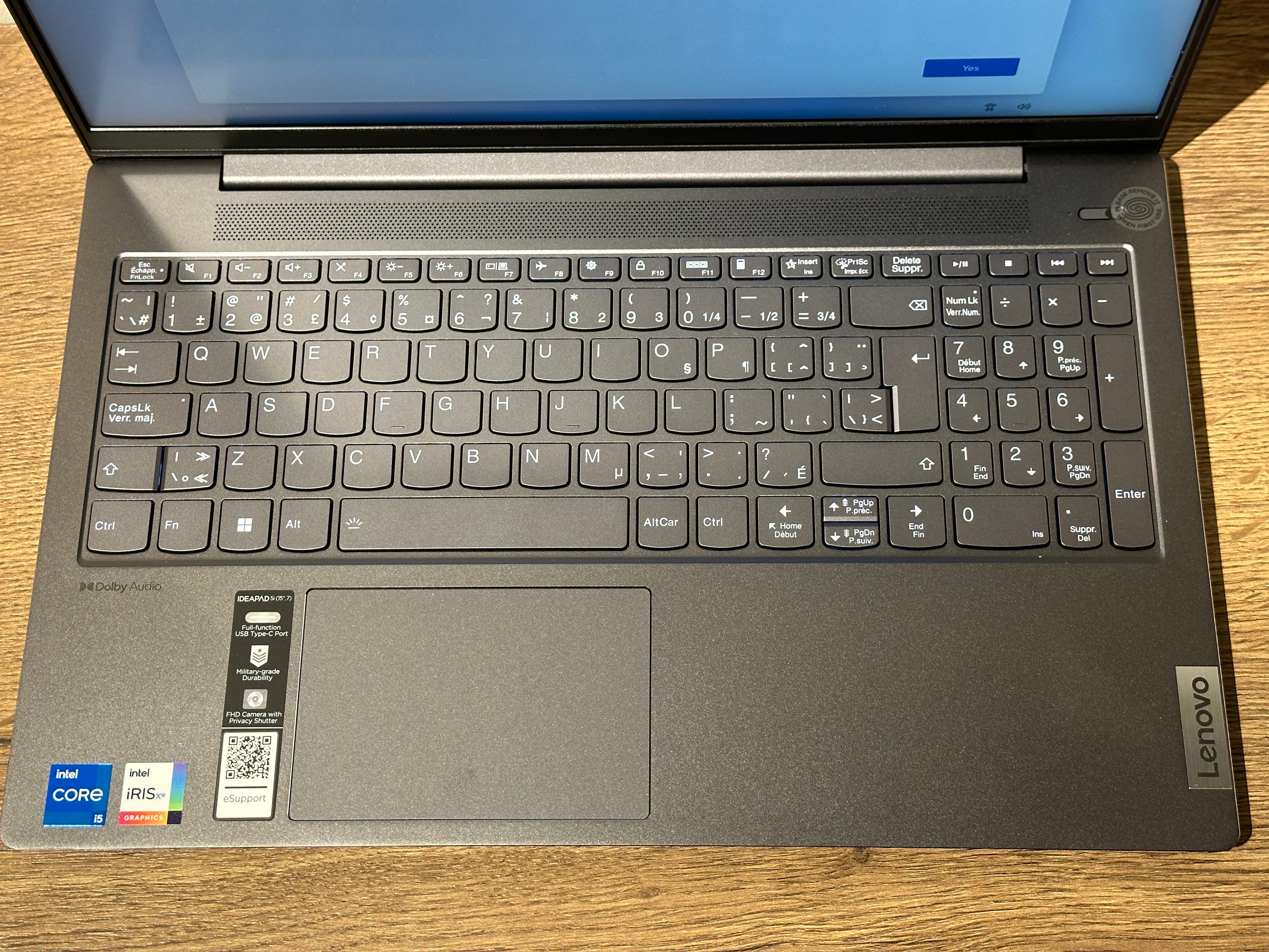 Laptop Lenovo IdeaPad 5 15.6" FHD Touch Intel i5-1235U 16GB Ram 512GB SSD Iris XE Windows 10 | ALIENSTORE