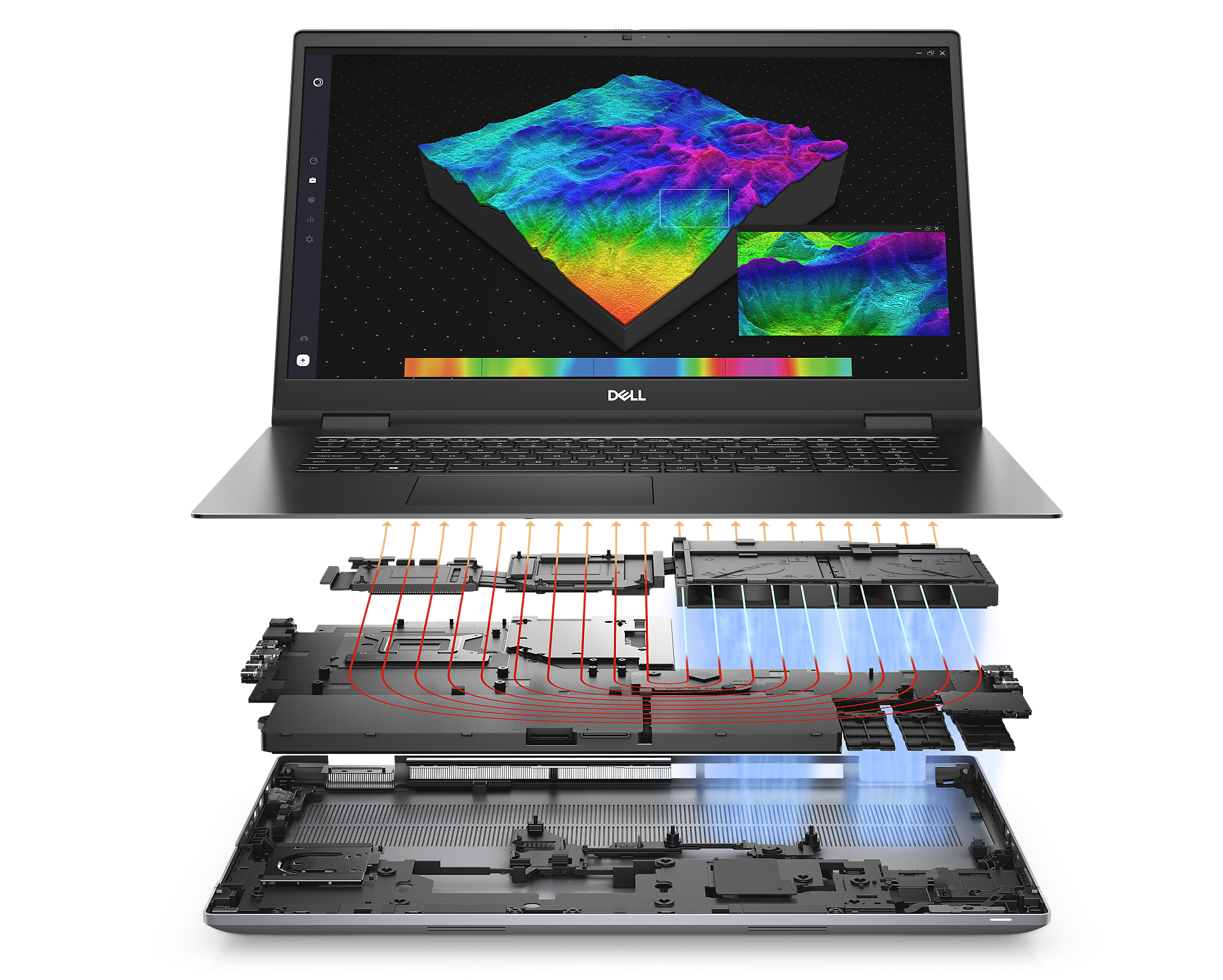 Laptop workstation Dell Precision 7670 16-inch FHD+ i7-12850HX 32GB Ram Nvidia RTX A1000 4GB 1TB SSD | ALIENSTORE