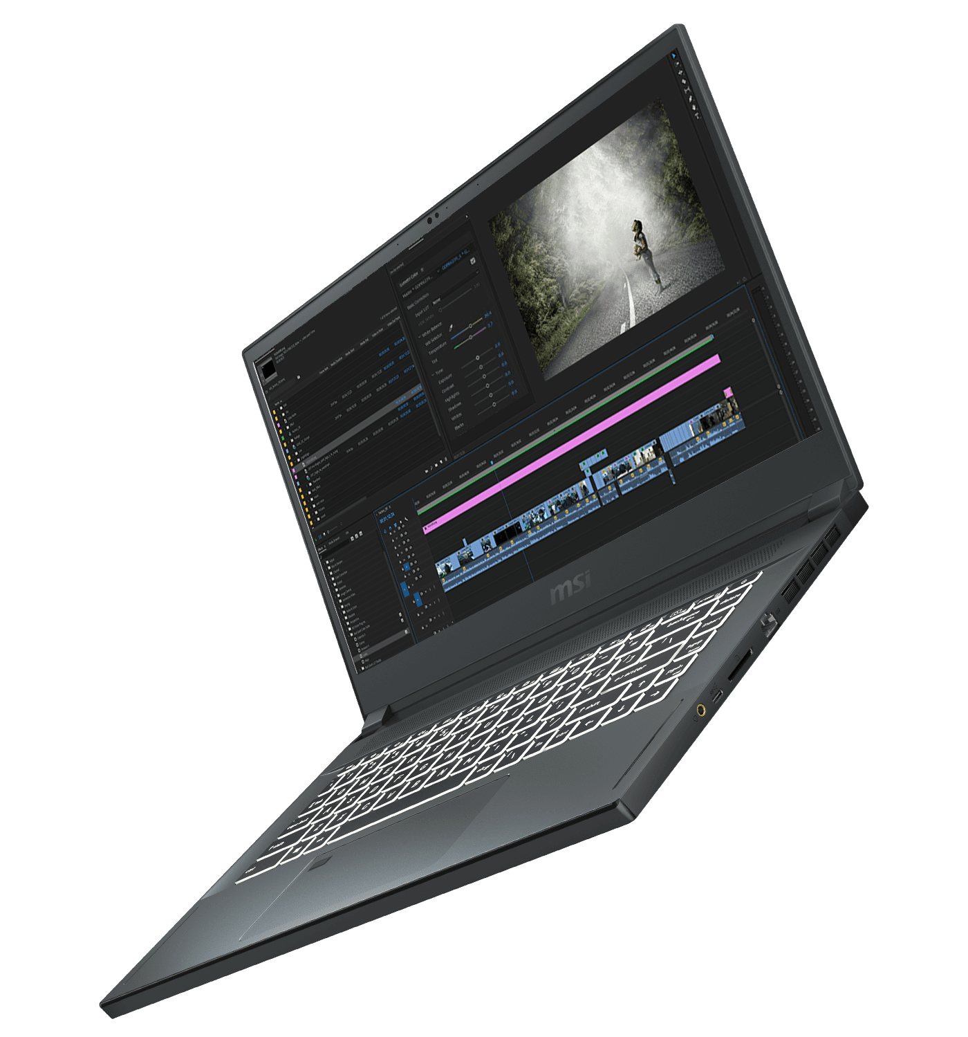 Laptop Workstation MSI Creator 15.6" UHD i7-10875H 32GB Ram NVIDIA RTX 2070 Super 8GB 1TB SSD Win10 Pro
