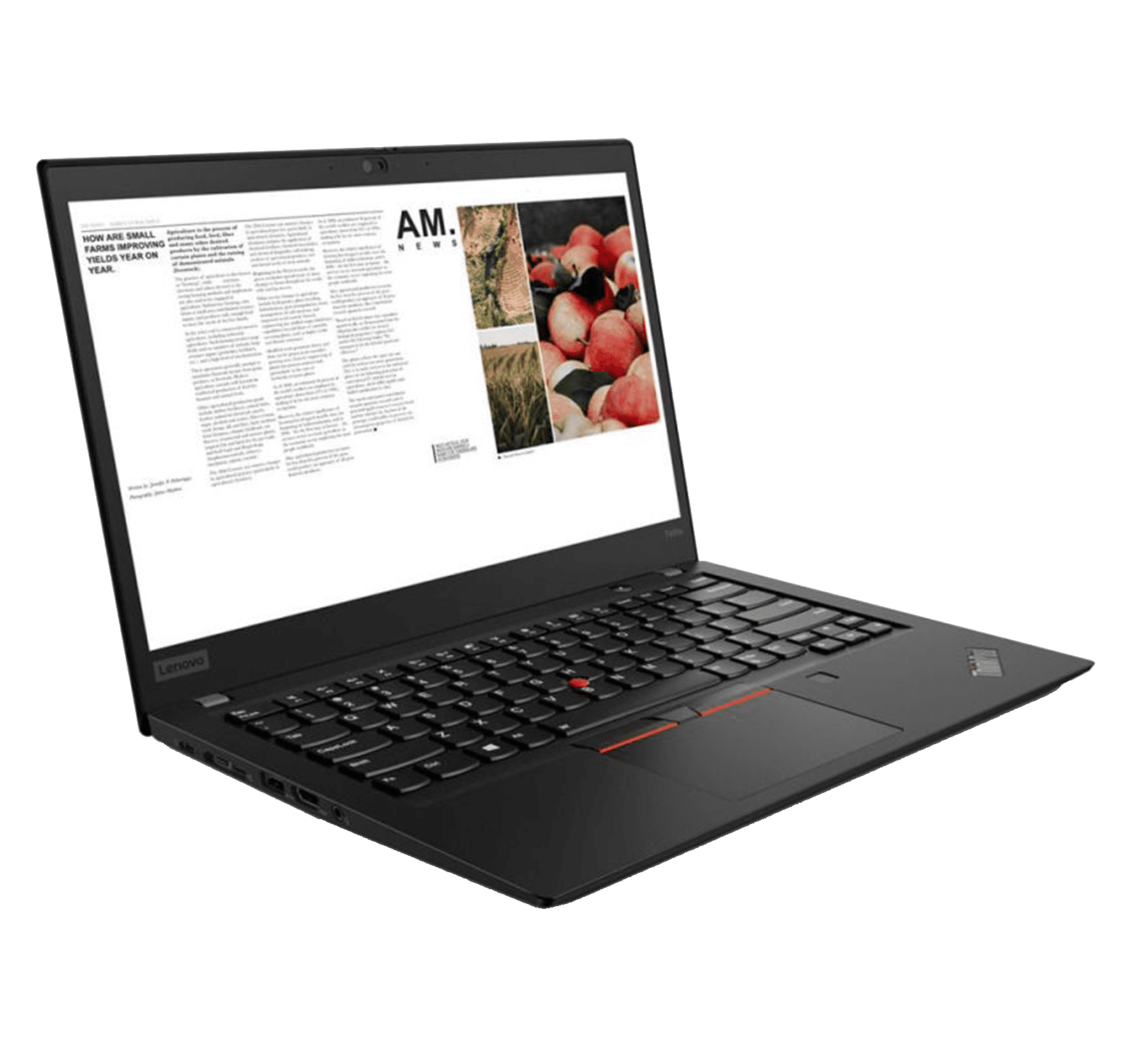 Laptop Lenovo ThinkPad T495s 14" FHD Touch AMD Ryzen 7 PRO 3700U 16GB 512GB SSD Windows 10