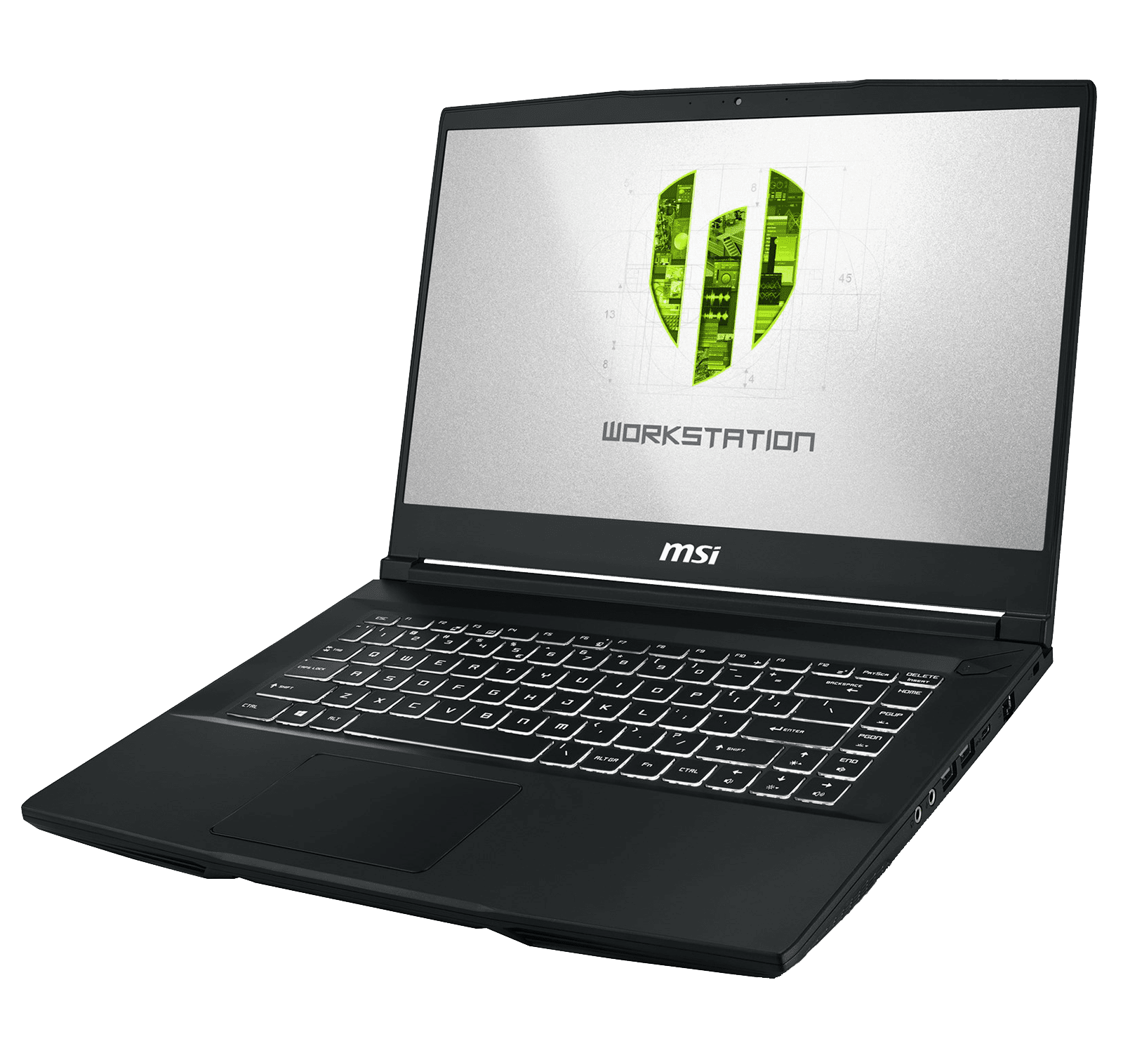 MSI WP65 Workstation 15.6" FHD i7-9750H 16GB Ram 256GB SSD + 1TB Nvidia Quadro P620 4GB Windows 10