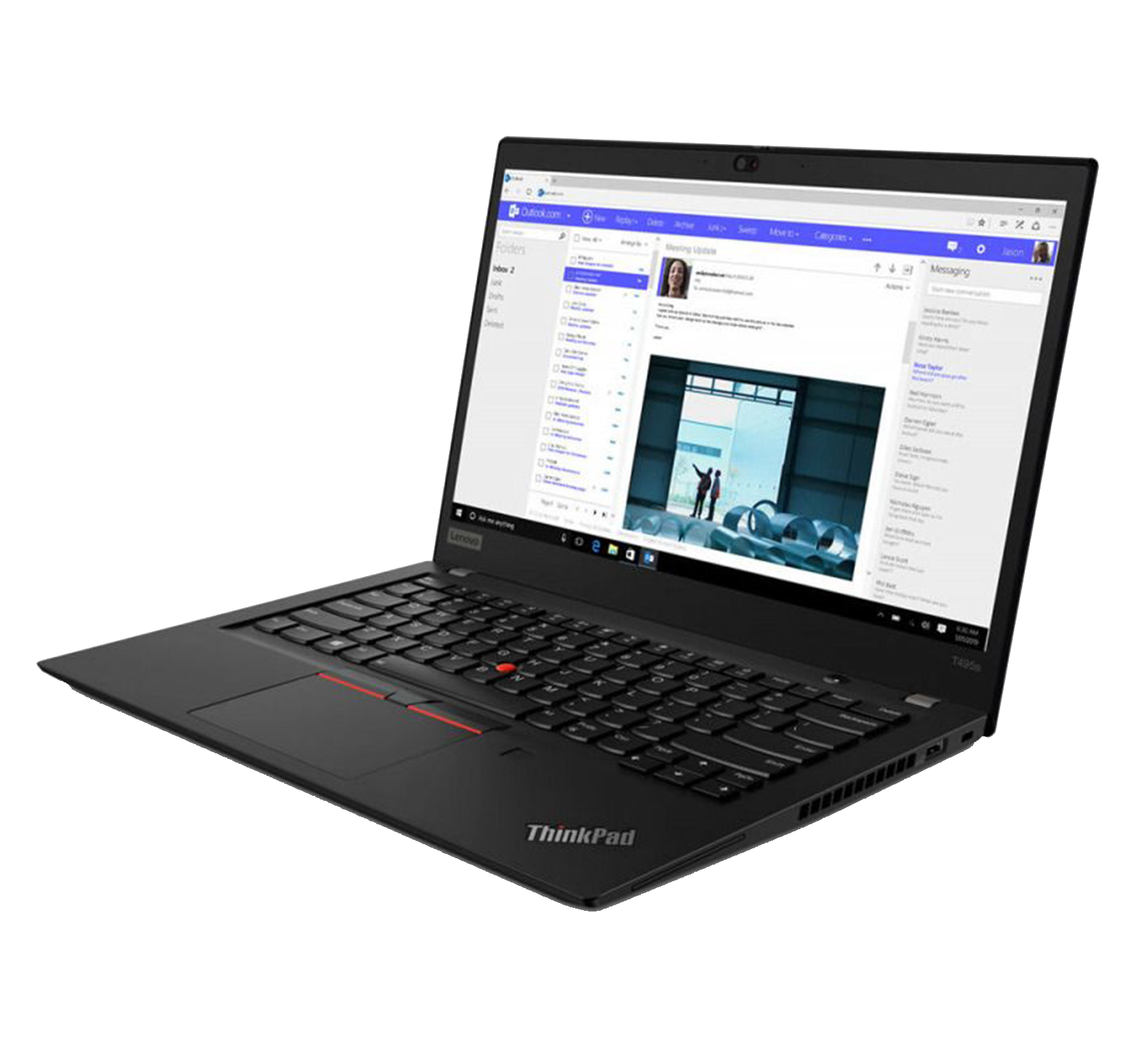 Laptop Lenovo ThinkPad T490 14" WQHD IPS i7-8665U 48GB 1TB SSD Windows 10 Pro